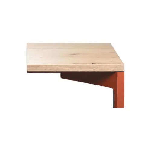 Bureau Bastia L 160 cheine veine / terracotta photo du produit