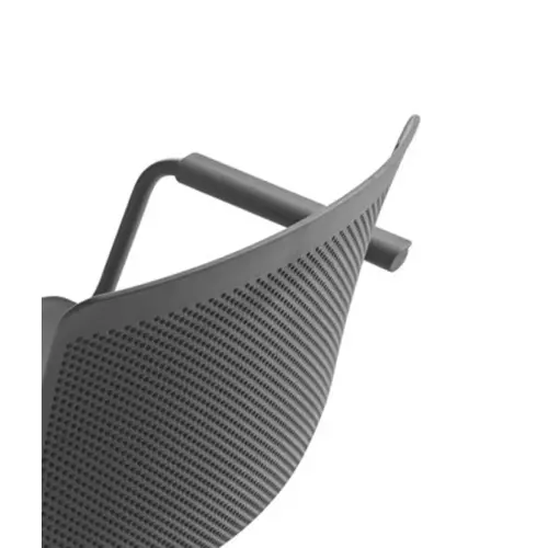2 chaises 4 pieds acot polypropylene noire photo du produit