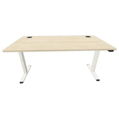 BUREAU ECO ELECTRIQUE ACACIA/BLANC MONTE 160 x 80 cm photo du produit