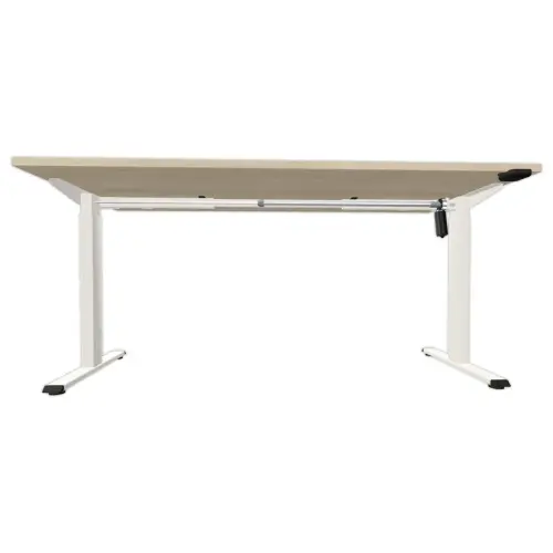 BUREAU ECO ELECTRIQUE ACACIA/BLANC MONTE 160 x 80 cm photo du produit