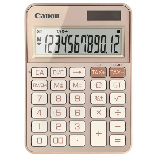 Calculatrice Canon KS 125KB Rose 12 chiffres photo du produit