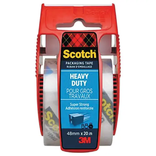 Adhésif d’emballage Scotch® extra-résistant transparent 48 mm x 20,3 m photo du produit