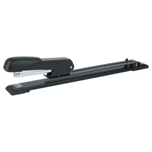 Agrafeuse de table long bras 24/6 26/6métal, 16 feuilles. photo du produit