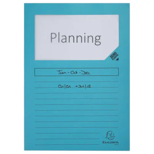 100 Pochettes coins A4 en papier 100% recycl&eacute; - Forever Exacompta photo du produit