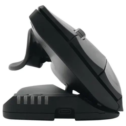 Souris Unimouse sans fil verticale gaucher - Noir photo du produit