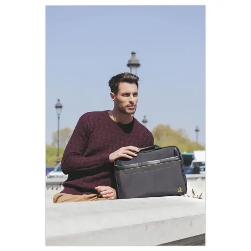 Sacoche ordinateur Exactive 15,6" - Noir photo du produit