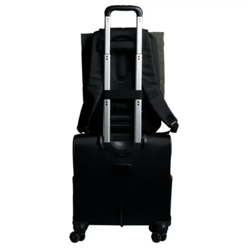 Sac &agrave; dos ordinateur Exactive Young 2 compartiments -  Vert Kaki photo du produit