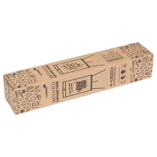 5 Blocs de papier pour chevalet - 5 x 20 feuilles unies - LEGAMASTER photo du produit