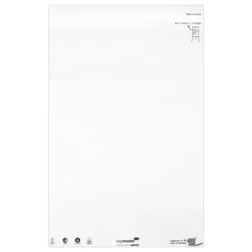 5 Blocs de papier pour chevalet - 5 x 20 feuilles unies - LEGAMASTER photo du produit