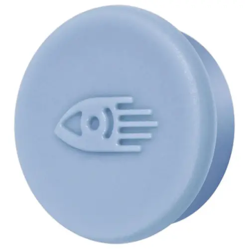 10 Aimants ronds - &Oslash; 20 mm - Bleu - Legamaster photo du produit