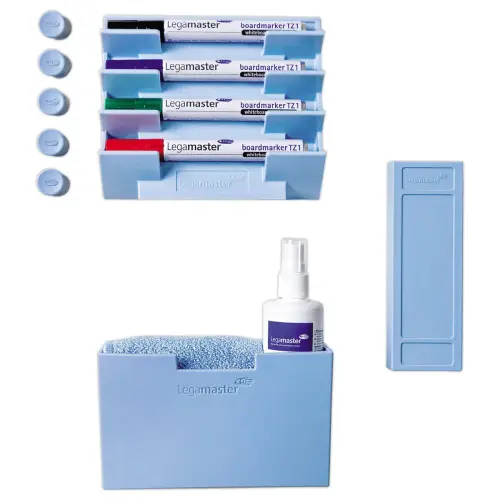 10 Aimants ronds - &Oslash; 20 mm - Bleu - Legamaster photo du produit