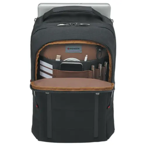 Sac &agrave; dos City Traveler 16" noir Wenger photo du produit