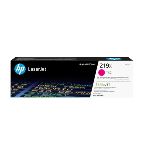 Toner laser HP 219X grande capacit&eacute; magenta photo du produit