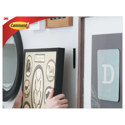 Languettes accroche tableaux Command™ - Noir photo du produit