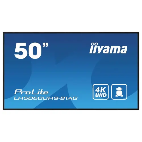 Ecran d'affichage professionnel 50 pouces - IIYAMA LH5060UHS-B1AG photo du produit