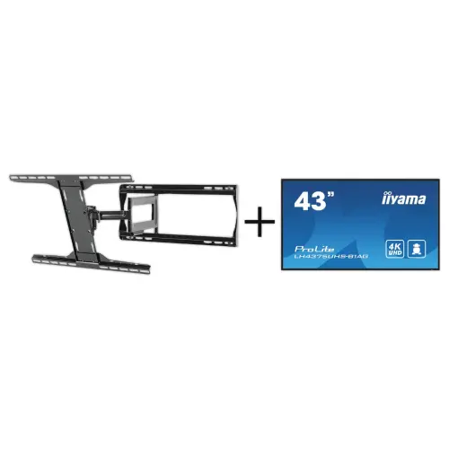 Ecran 43" IIYAMA + support mural orientable photo du produit