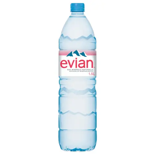 6 Bouteilles d'eau Evian - 1,5 litre photo du produit