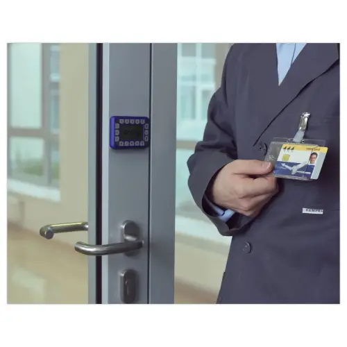 25 Porte-cartes magn&eacute;tiques avec clip - 2 cartes - Durable photo du produit