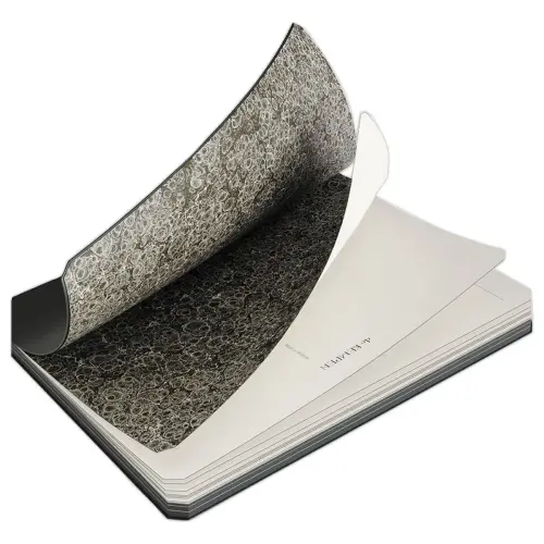 Carnet de Kempen large ligné Ashblack - Noir photo du produit