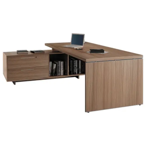 Bureau direction FLORENCE crédence pieds panneaux photo du produit