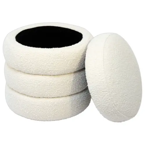 Pouf rangement bouclette photo du produit