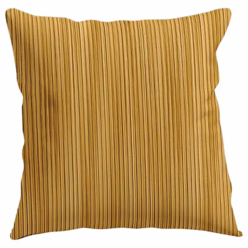Coussin carr&eacute; ocre photo du produit
