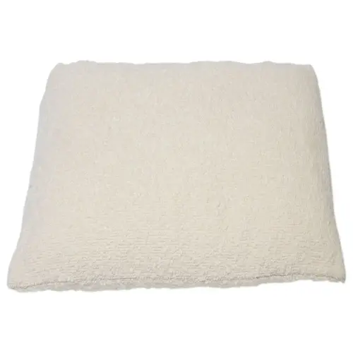 Coussin carré écru photo du produit