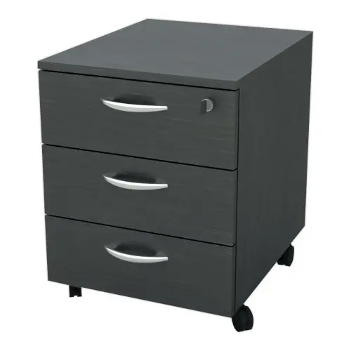 Caisson mobile 3  tiroirs plats photo du produit