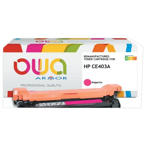 Toner K16122OW compatible HP CE403A OWA - MAG photo du produit