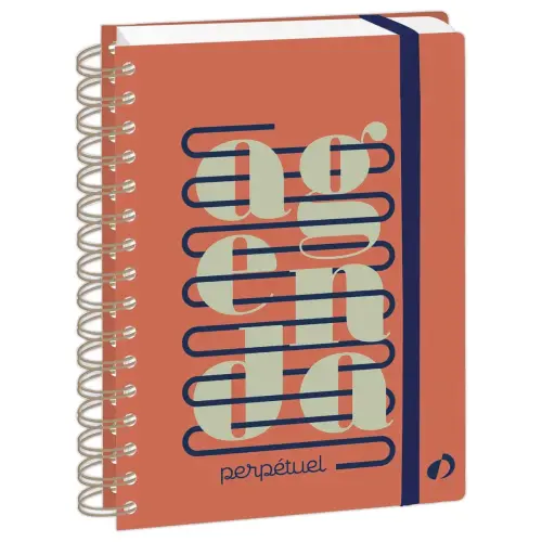 Agenda 21 perpétuel semainier S Eterny Graphic - Français photo du produit