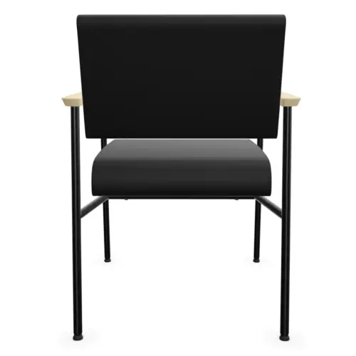Fauteuil accueil noir photo du produit