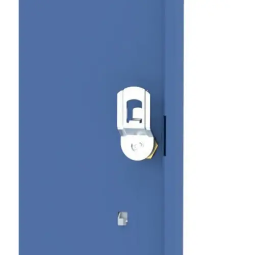 Vestiaire multicases 2 colonne de 2 cases H.180 x L.80cm gris/bleu photo du produit