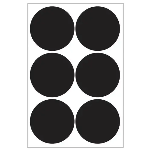 20 Paquets de 30 &eacute;tiquettes ardoise &Oslash; 48mm photo du produit