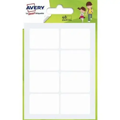 10 Paquets de 48 étiquettes multi-usage blanches Avery photo du produit