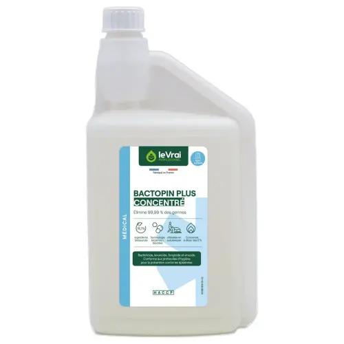 Le Vrai Professionnel M&eacute;dical BactopinPlus Concentr&eacute; 1L Autodoseur photo du produit