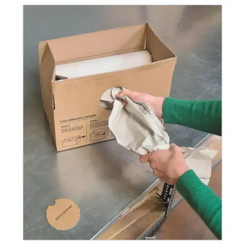 Papier de calage 38cm x 500m double pli photo du produit