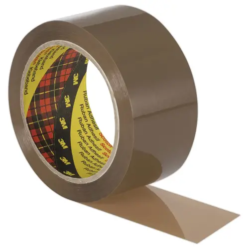 36 Rouleaux d'adhésifs havane Scotch® 3739 - 50mm X 66 m photo du produit