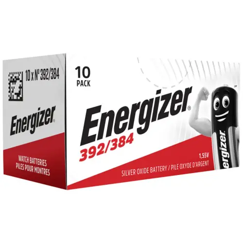 Piles miniatures oxyde d'argent 392-384 - Energizer photo du produit