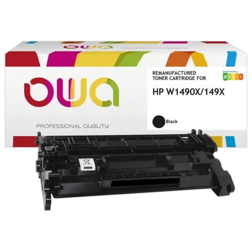 Toner K16505OW compatible HP W1490X OWA - Noir photo du produit