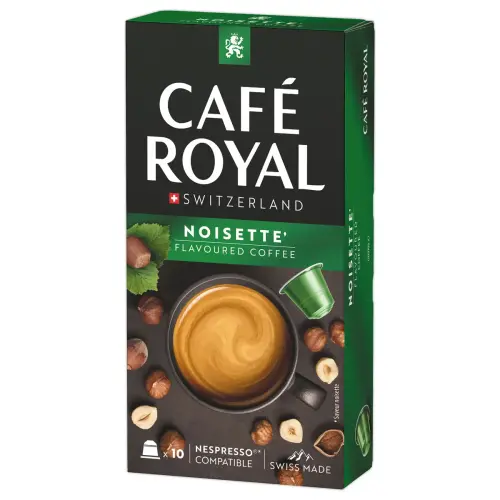 10 Capsules de café CAFE ROYAL Noisette - Compatibles Nespresso photo du produit