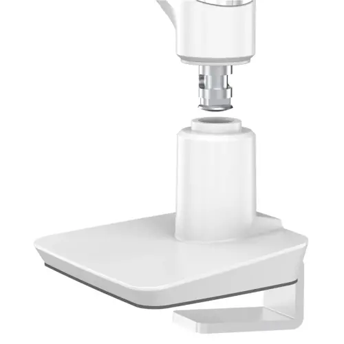 Bras porte-&eacute;cran Top Mount Tallo - Simple - Blanc - Fellowes photo du produit