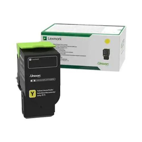Toner 778C20Y0 - Jaune - Lexmark photo du produit