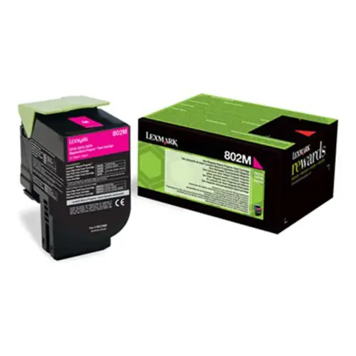 Toner 80C20M0 - Magenta - Lexmark photo du produit
