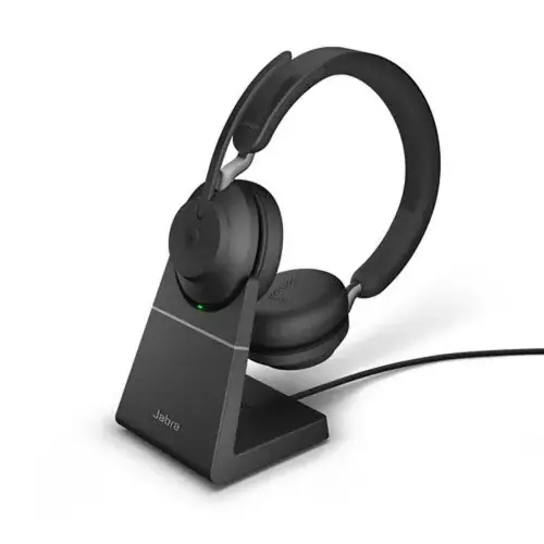 Casque Stéréo Evolve2 65 UC - USB-C - Avec base - Jabra photo du produit