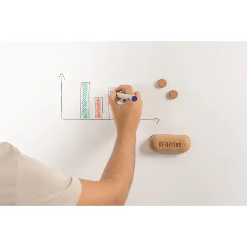 Brosse li&egrave;ge pour tableaux blancs - Magn&eacute;tique - Bi-Office photo du produit