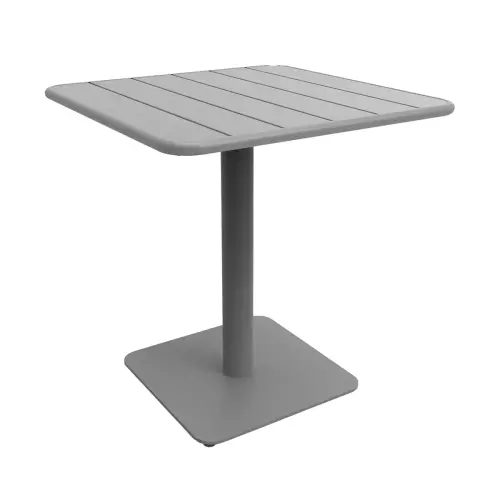 Table bistrot VERANO intérieur / extérieur - 3 personnes - Gris photo du produit
