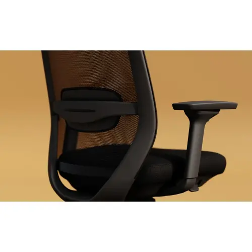 Siège synchrone ELOVY - Soutien lombaire rembourré - Têtière 2D photo du produit