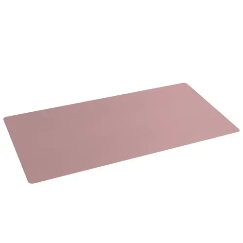Tapis sous-main réversible - 80 x 40 cm - Rose et taupe - Fellowes photo du produit