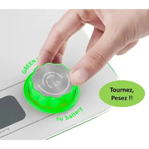 P&egrave;se-lettres Green Power Kinetic - 10 kg - Little Balance photo du produit