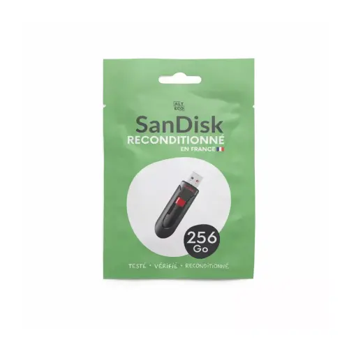 Cl&eacute; USB 2.0 - 256 Go - Sandisk photo du produit